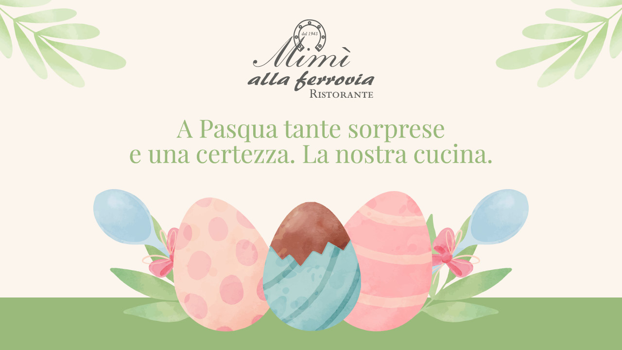 Menù Pasqua 2022